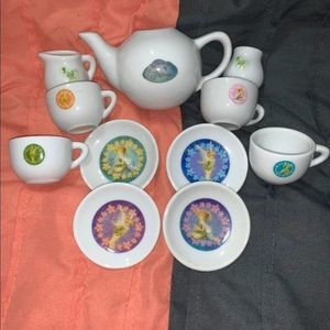Disney Fairy Porcelain Tea Set 11 Pieces